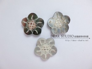 20mm黑蝶貝雕花